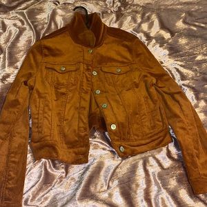 BRAND NEW NEVER WORN! Cropped corduroy jacket LARGE